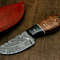 Custom Handmade Damascus Steel Skinner Knife, Hunting Skinner, Fix Blade Knife 5.jpg