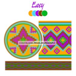 Wayuu mochila bag PATTERN / Tapestry crochet bag / EASY - 3