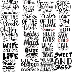 wedding 2023 bundle svg mr mrs svg wife husband svg wedding cut file wedding cricut clipart bride svg groom svg bachelor