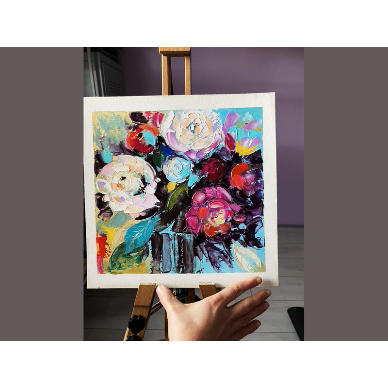 Jypsy peonies oil painting floral original art flower -16.jpg