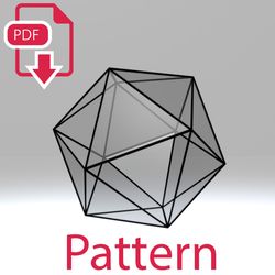 digital drawing for printing 047. stained glass terrarium. diy terrarium. template pdf