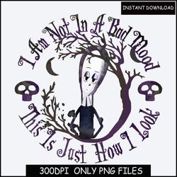 i'm not in a bad mood this is just me wednesday shirt, wednesday addams shirt, bundle png