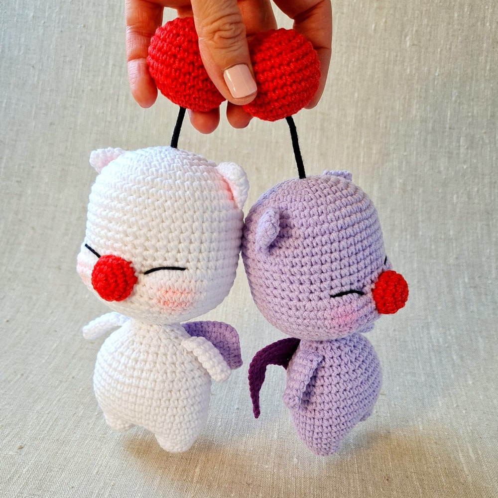 Moogle crochet pattern, Final fantasy plush, FFXIV, Game cha | Inspire ...