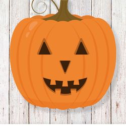 halloween pumpkin face. smiling jack o lantern