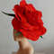 Big red rose Fascinators Kentucky derby hat (2).jpeg