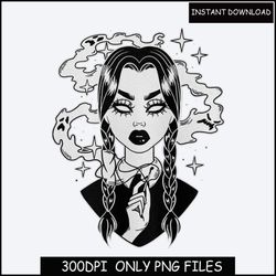 wednesday addams png, bundle, thing png, jenna ortega addams family  png digital download cricut cut cutting clipart