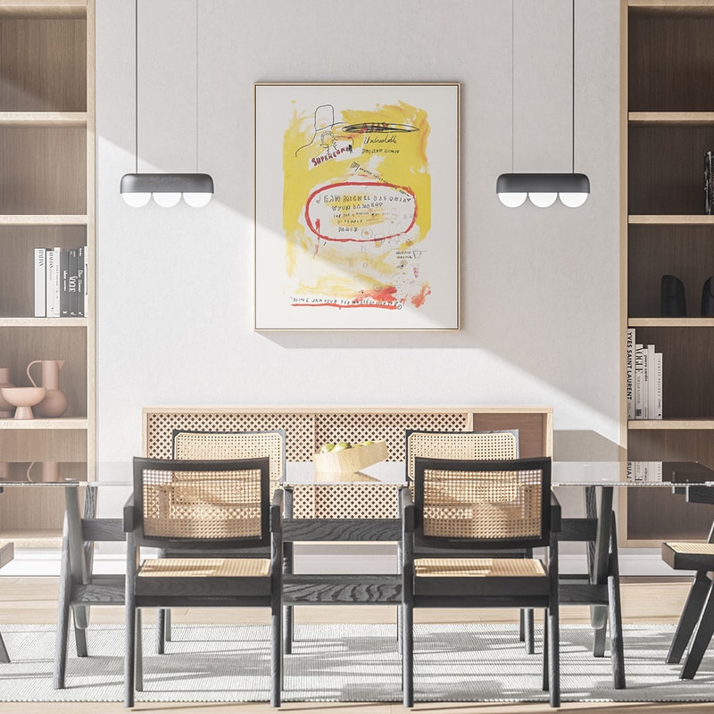 Jean-Michel Basquiat - Supercomb - issued for Basquiat's Exhibition in Paris 1988.jpg