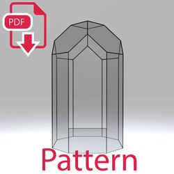 Stained glass printable pattern 041