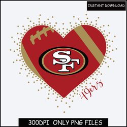 This Girl Loves Her 49-er-s - San Francisco Football SVG DXF PNG Files for Cutting Machines