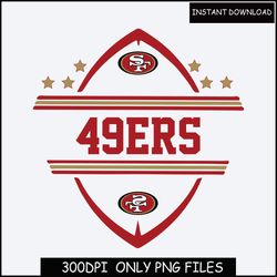 49ers svg, football svg, football png, San Francisco svg, football cut file, 49ers png, 49ers decor, sublimation