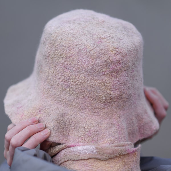 Digital Pattern Tutorial wet felting Panama Hat (photos and - Inspire ...