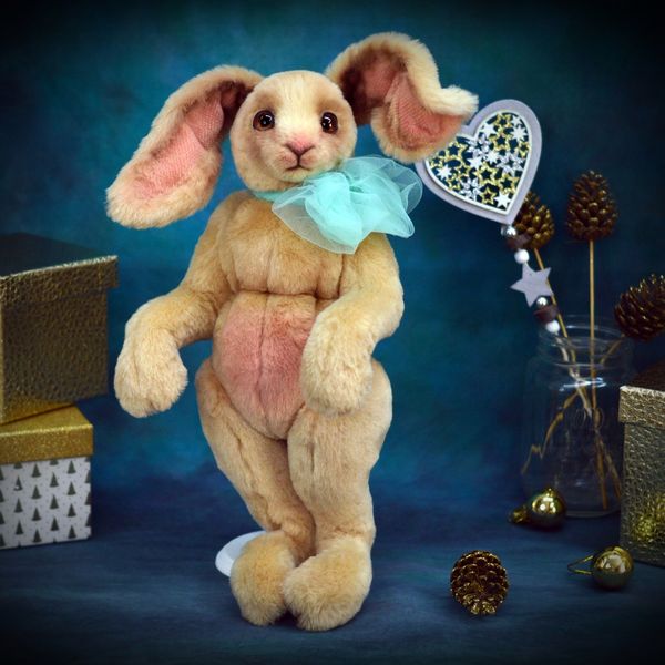 Handmade plush rabbit - Pikachu (1).JPG