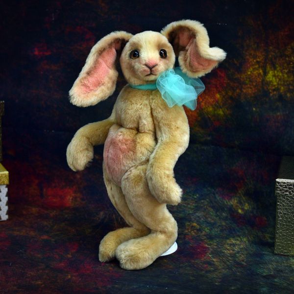 Handmade plush rabbit - Pikachu (2).JPG