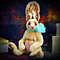 Handmade plush rabbit - Pikachu (5).JPG