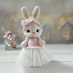 Bunny toy,rabbit toy,plush bunny,plush rabbit, crochet bunny,crochet rabbit,gift for kids,plush toy, stuffed animal