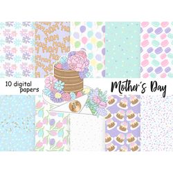 Mother's Day Pastel Patterns