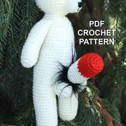 Crochet pattern Toy bear penis,Toy with dick,funny wedding giftstress toy,handmade bear penis plush,funny gift ideas