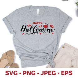 funny halloween quote. happy hallowine svg