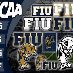 FIU Panthers SVG bundle , NCAA svg, logo NCAA bundle svg eps dxf png , digital Download , Instant Download