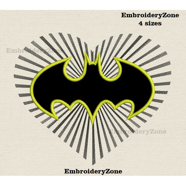 Batman in the rays applique by embroideryzone 3.jpg
