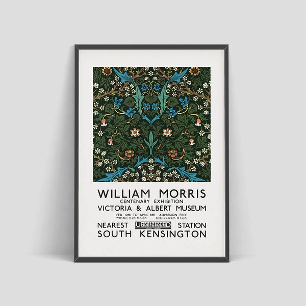 William Morris - Exhibition poster with Tulip Pattern, London 1934.jpg