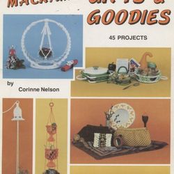 Digital Vintage Book Macrame Gift and Goodies
