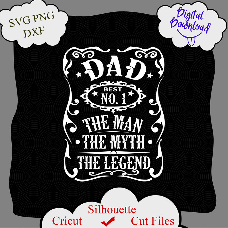 898 Dad the Man the Myth the Legend.png