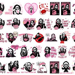 scream svg, ghost face svg, scream you hang up svg, scream ghost face no you hang up first svg, halloween svg, witch svg