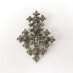 Brass cross necklace pendant,christianity cross necklace pendant,handmade cross charm,ukraine cross jewelry,brass cross