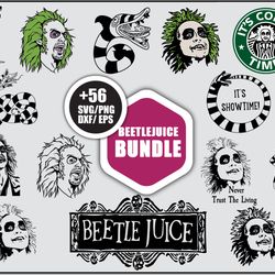 Beetlejuice Bundle SVG, Beetlejuice SVG, Horror Movies SVG PNG DXF EPS Digital File