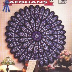 Digital Vintage Crochet Patterns Of Afghan Plaids