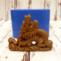Chinese dragon silicone mold 3