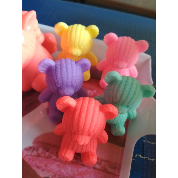Little teddy bear soaps