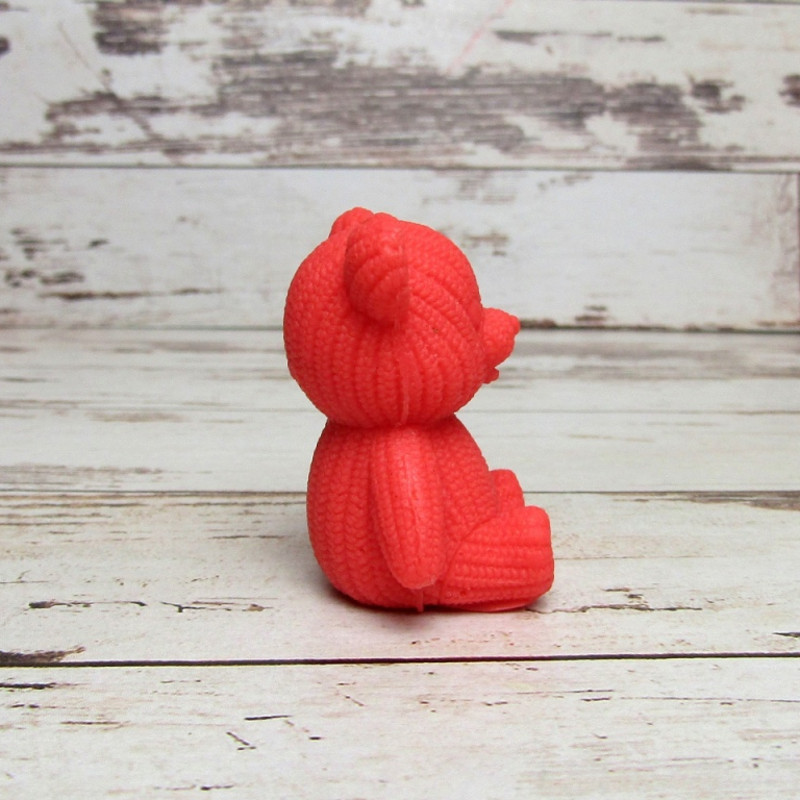 Little teddy bear soap right