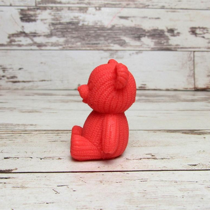 Little teddy bear soap left