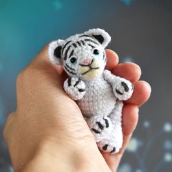 Crochet cat pattern, crochet tiger pattern