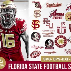 Digital Download, Florida State Seminoles svg, Florida State Seminoles clipart, Florida State Seminoles logo