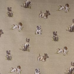 Dogs Fabric, Fabric with Dogs, Pet Fabric, Cotton Fabric, Animal Print Fabric, Kids Fabric