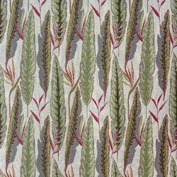 Leaves Fabric, Fabric with Big Leaves, Woven Jacquard Fabric, Botanical Fabric, Leaf Fabric