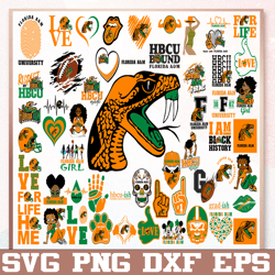 bundle 57 files famu rattlers football team svg, famu rattlers svg, hbcu team svg, mega bundle, designs, cricut