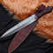 Morningstar Full Tang Damascus Steel Dagger Hand Forged Collectible Ritual Knife.jpg