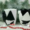 Couples Mug Set Dragons White and Black Polymer clay Dragons sculpture, Valentines Mug Set 6.jpg