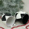 Couples Mug Set Dragons White and Black Polymer clay Dragons sculpture, Valentines Mug Set 9.jpg