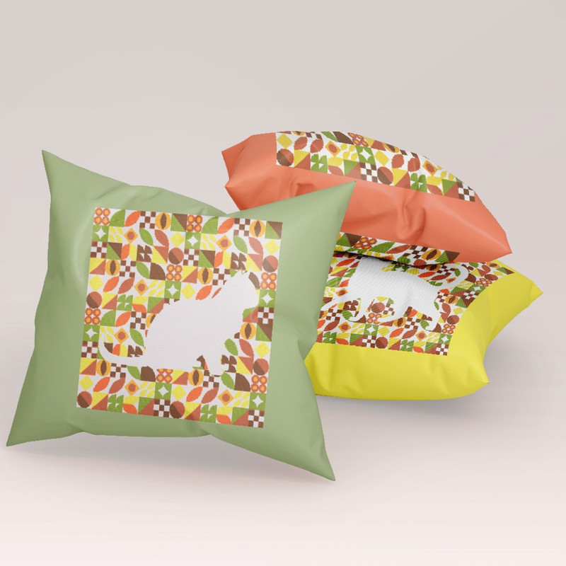 12 Cross stitch pattern sitting cat inside boho autumn modern abstract style pattern.jpg