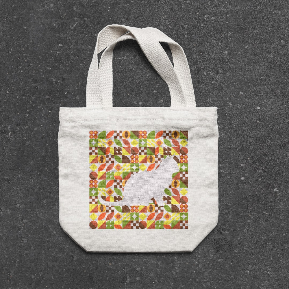 13 Cross stitch pattern sitting cat inside boho autumn modern abstract style pattern.jpg