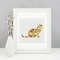 4 Cross stitch pattern sitting cat in boho autumn modern abstract style pattern.jpg