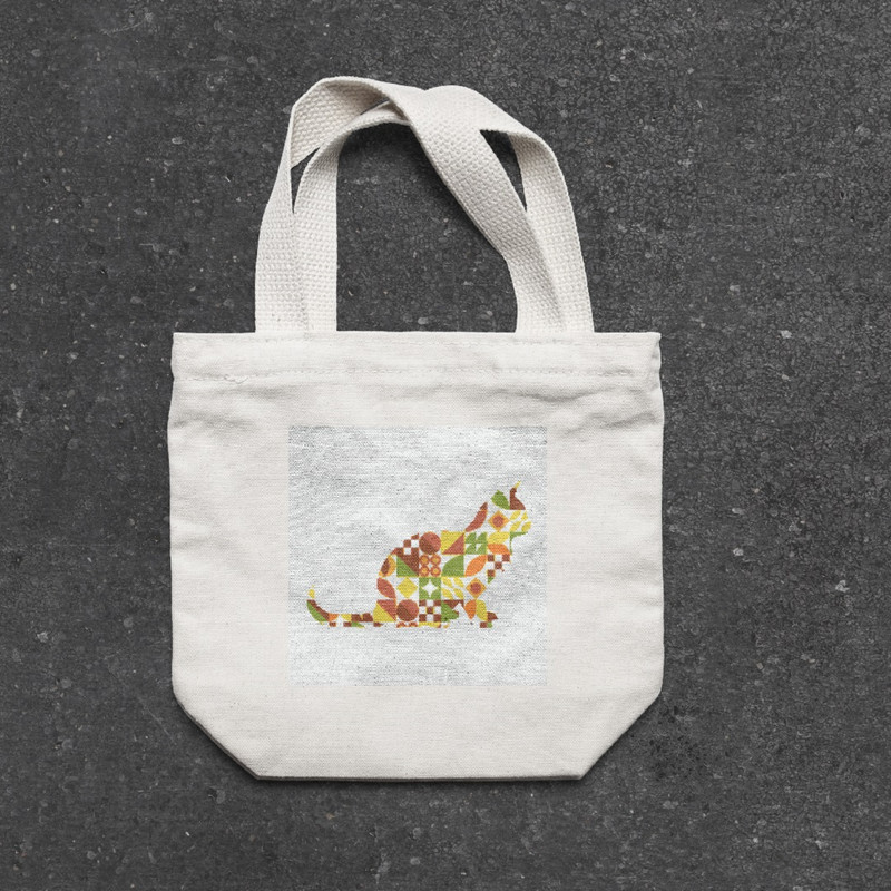 11 Cross stitch pattern sitting cat in boho autumn modern abstract style pattern.jpg