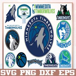 Bundle 26 Files Minnesota Timberwolves Basketball Team svg, Minnesota Timberwolves svg, NBA Teams Svg, NBA Svg, Png