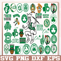 Bundle 37 Files Boston Celtics Basketball Team Svg, Boston Celtics SVG, NBA Teams Svg, NBA Svg, Png, Dxf, Eps