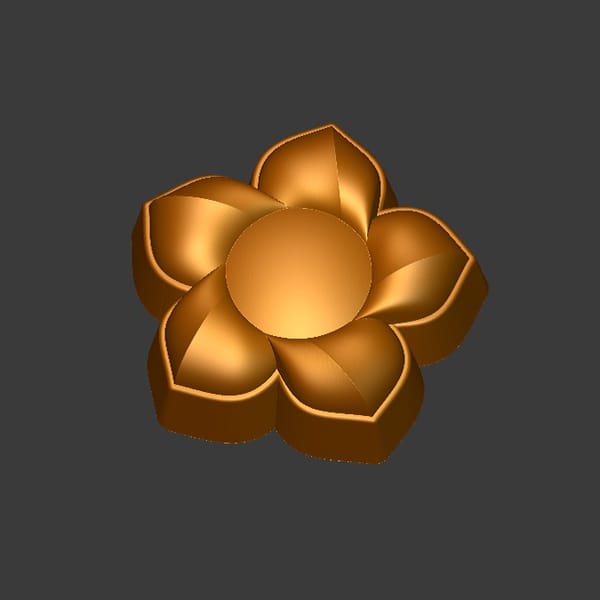 Flower STL FILE - Inspire Uplift